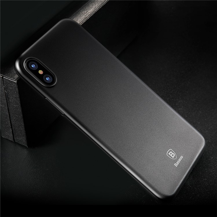 BASEUS Ultra Dünne Matte Pp.-Handyoberteil Für Iphone X 5.8 Zoll - Schwarz-9