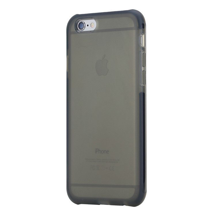 

ROCK Drop Resistance TPU & PC Back Case for iPhone 6s / 6 - Black