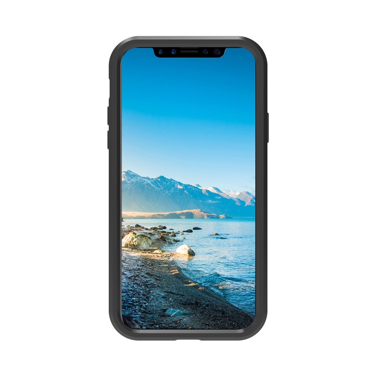 Shockproof PC + TPU Hybrid Rugged Phone Case for iPhone 8 - Black-2