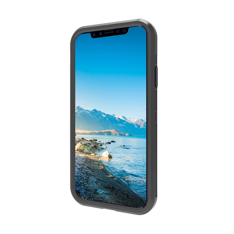 Shockproof PC + TPU Hybrid Rugged Phone Case for iPhone 8 - Black-4