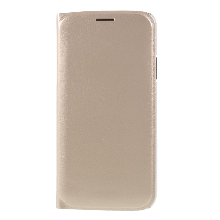 

For iPhone X (Ten) PU Leather Phone Case with Card Holder - Gold