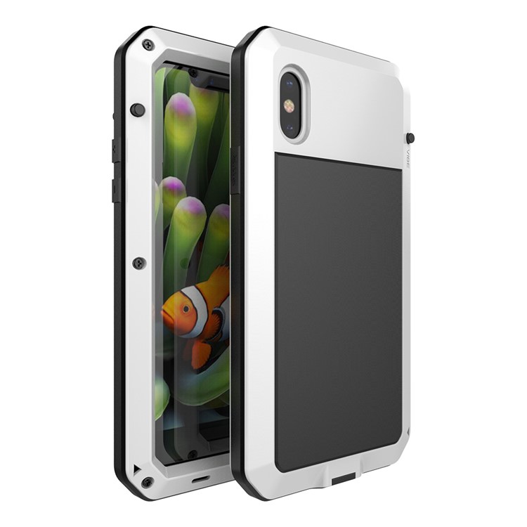 

Shockproof Drop-proof Dust-proof Heavy Duty Defender Cover for iPhone X 5.8 inch - White
