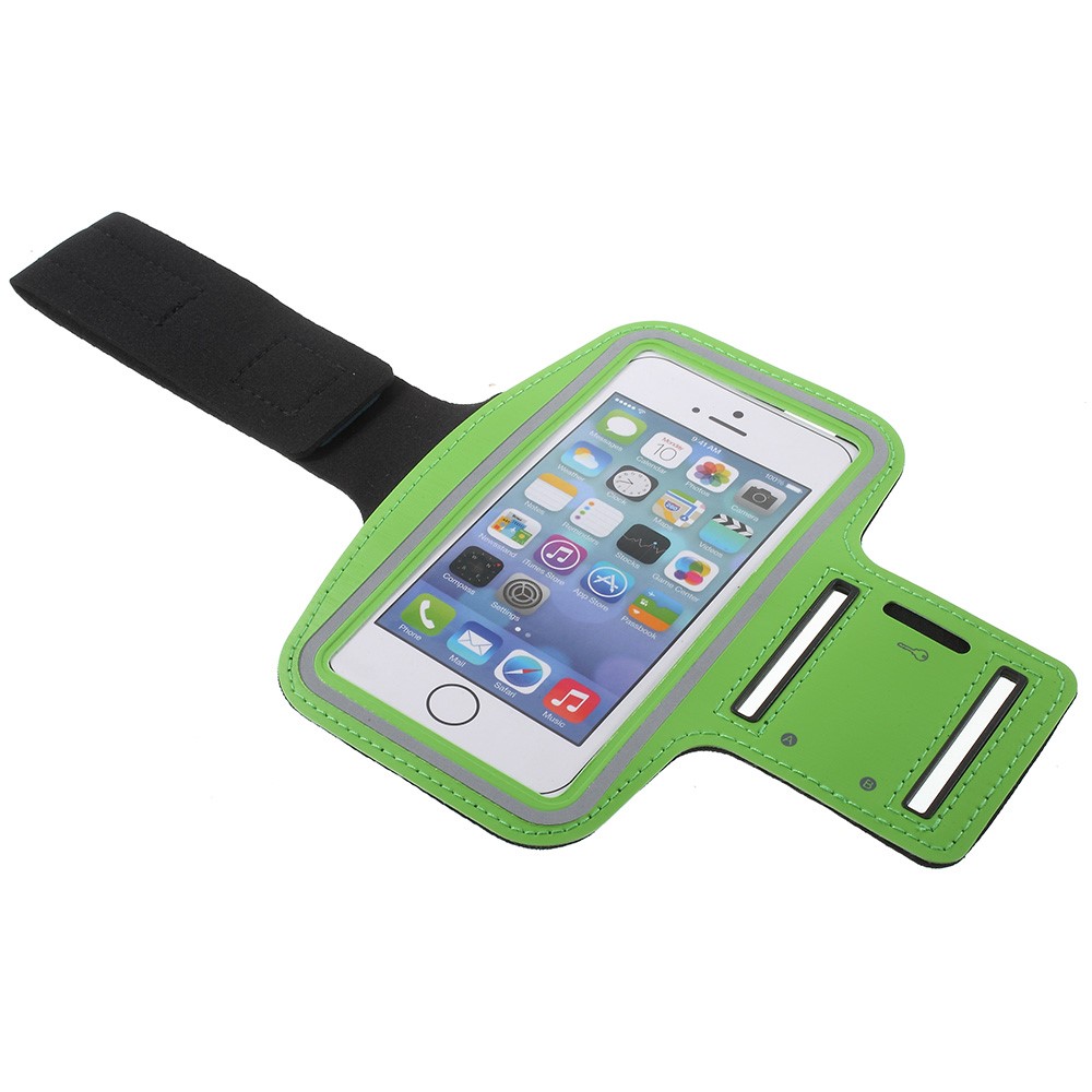 Gimnasio De 5.5 Pulgadas Corriendo La Cubierta Del Teléfono Celular Del Brazalete De Deportes De Correr Para El IPhone XS MAX / 8 PLUS / 7 Plusiphone 8 Plus / 7 Más / 6s Más / 6 Más 5.5 Pulgadas - Verde-3