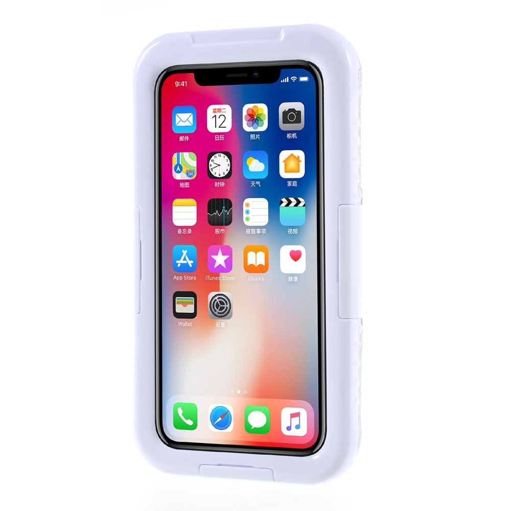 Snow-proof Dirt-proof IP68 Waterproof Case for iPhone X/XS 5.8 inch - White-2