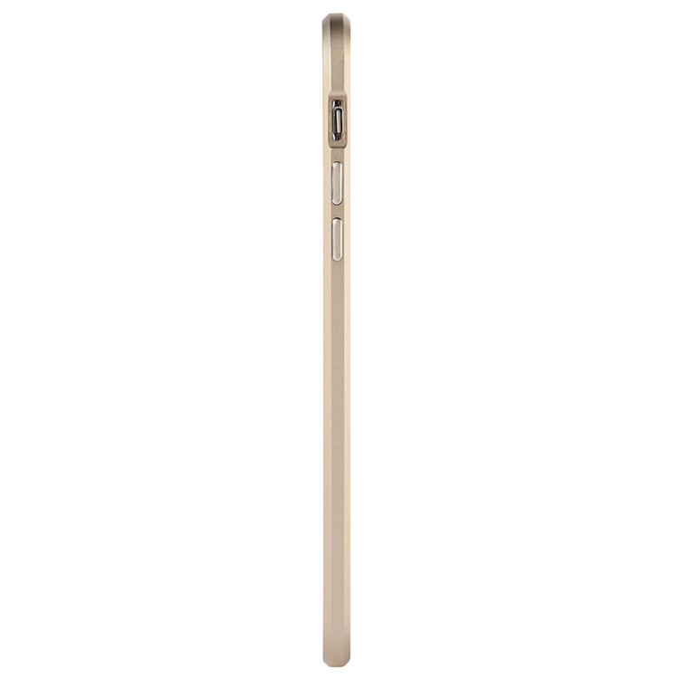 SULADA TPU Chapado en Aleación de Aluminio de Parachoques Borde de la Cubierta para el iPhone X / 10 de 5.8 pulgadas - Oro-3