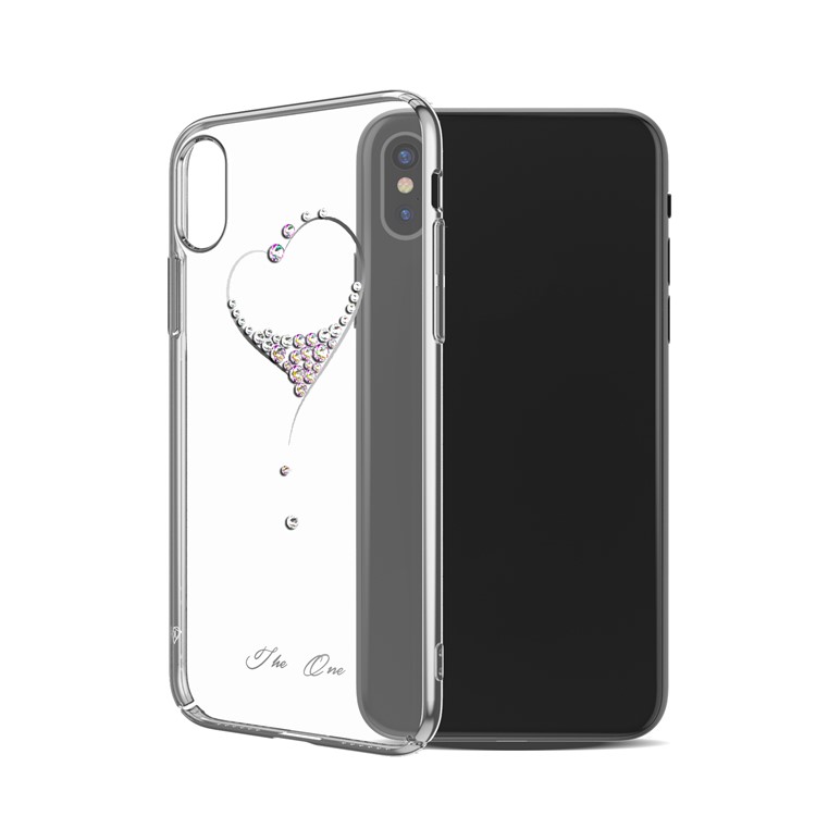 Kingxbar Star Series Crystal Decor Pc Back Case For Iphone X Ten