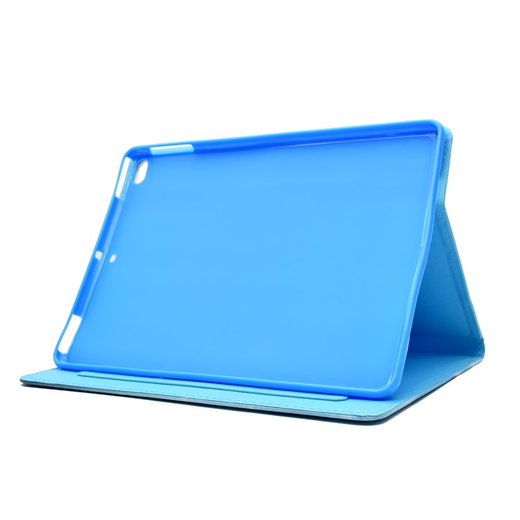 Шаблон Печати Кожаный Держатель Карты Оболочки Для Ipad 9,7-дюймовый (2017) - Единорог-4