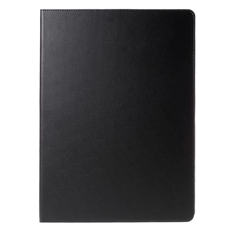DOORMOON Genuine Leather Smart Flip Case for iPad Pro 12.9-inch - Black-2
