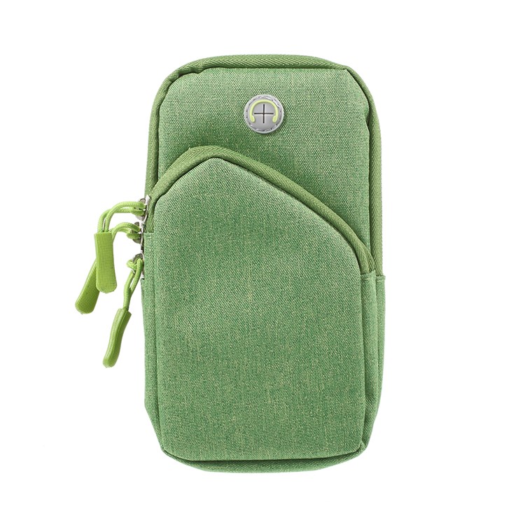 

Large Capacity Running Sport Armband Bag for iPhone 8 Plus/7 Plus/6s Plus/6 Plus etc. - Green