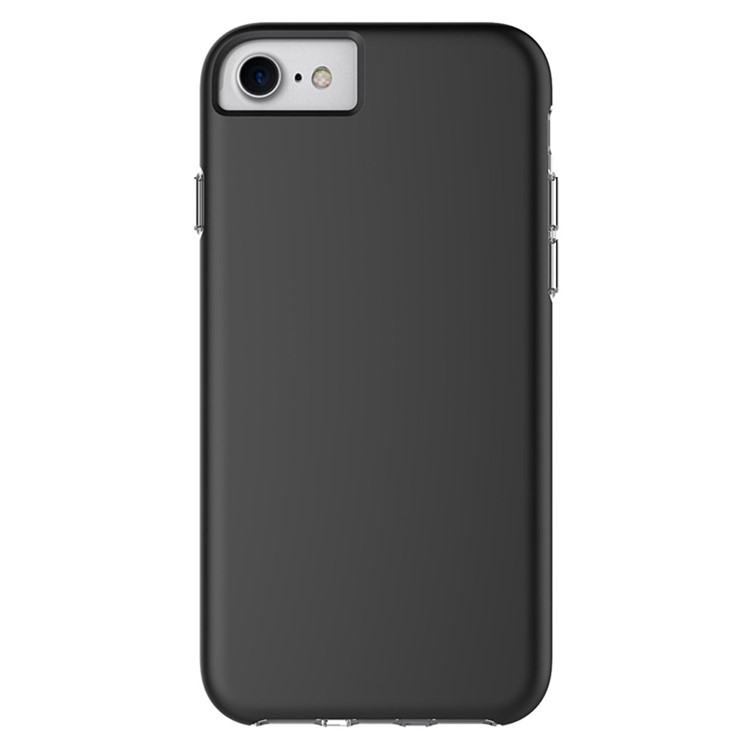 For iPhone 8/7/6s/6 4.7 inch Skin Feel PC + TPU Hybrid Phone Case - Black-3