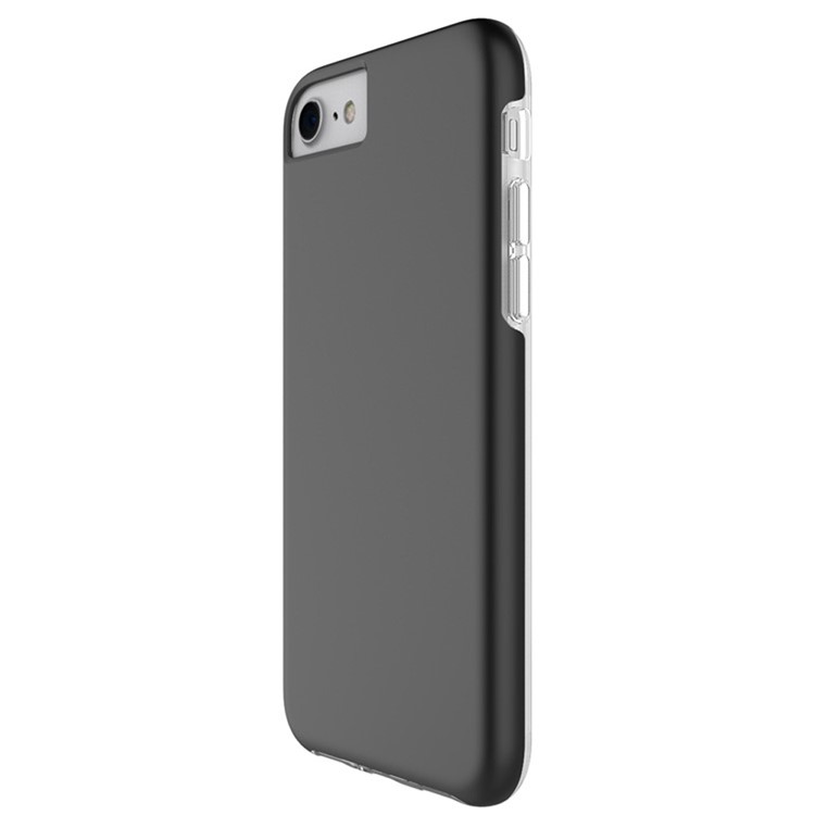 For iPhone 8/7/6s/6 4.7 inch Skin Feel PC + TPU Hybrid Phone Case - Black-4