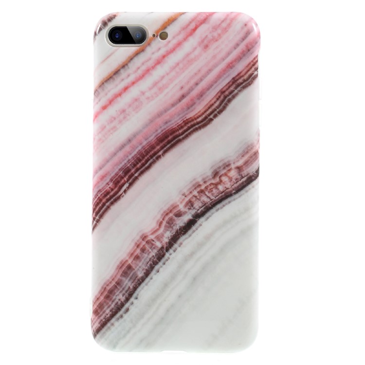 

Marble Pattern IMD TPU Soft Casing or iPhone 8 Plus / 7 Plus 5.5 inch - Twill White / Coffee / Pink