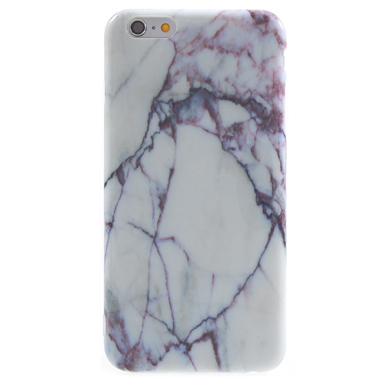 Marble Pattern IMD TPU Soft Case for iPhone 6s / 6 4.7 inch - White-1