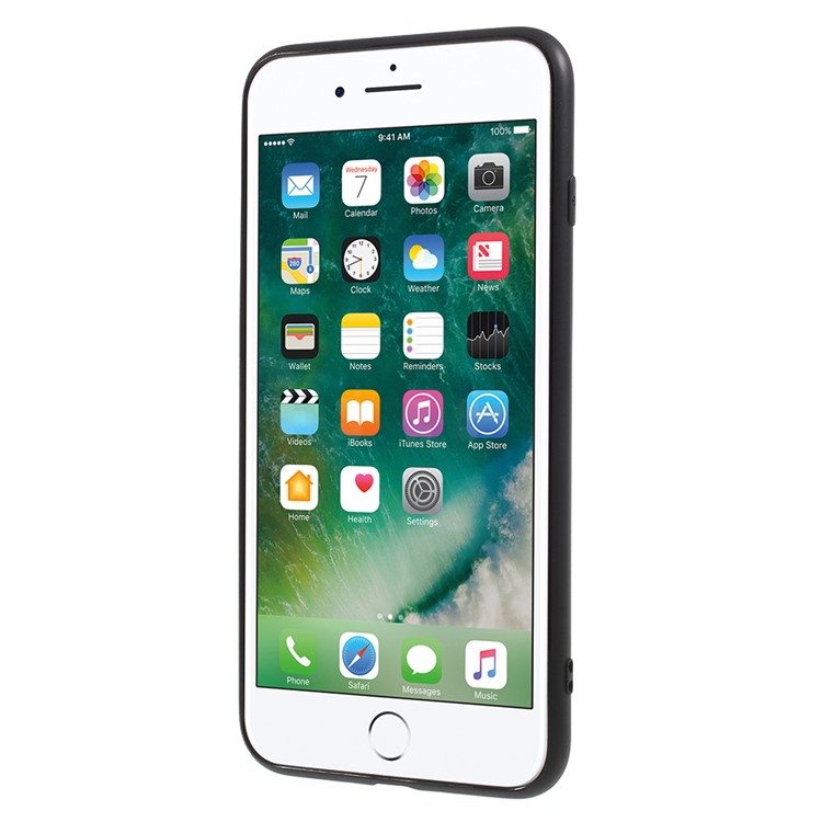 Ultra Thin Pattern Printing Soft TPU Shell for iPhone 8 Plus / 7 Plus 5.5 inch - Cat Nice Day-3
