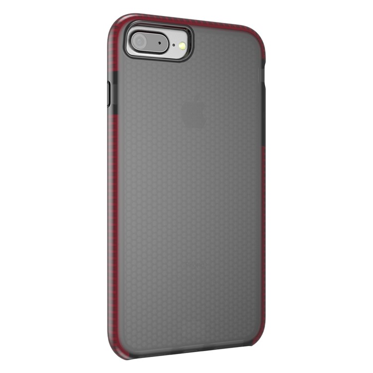 

Basketball Texture TPU Flexible Casing for iPhone 8 Plus / 7 Plus / 6s Plus / 6 Plus 5.5 inch - Black / Red