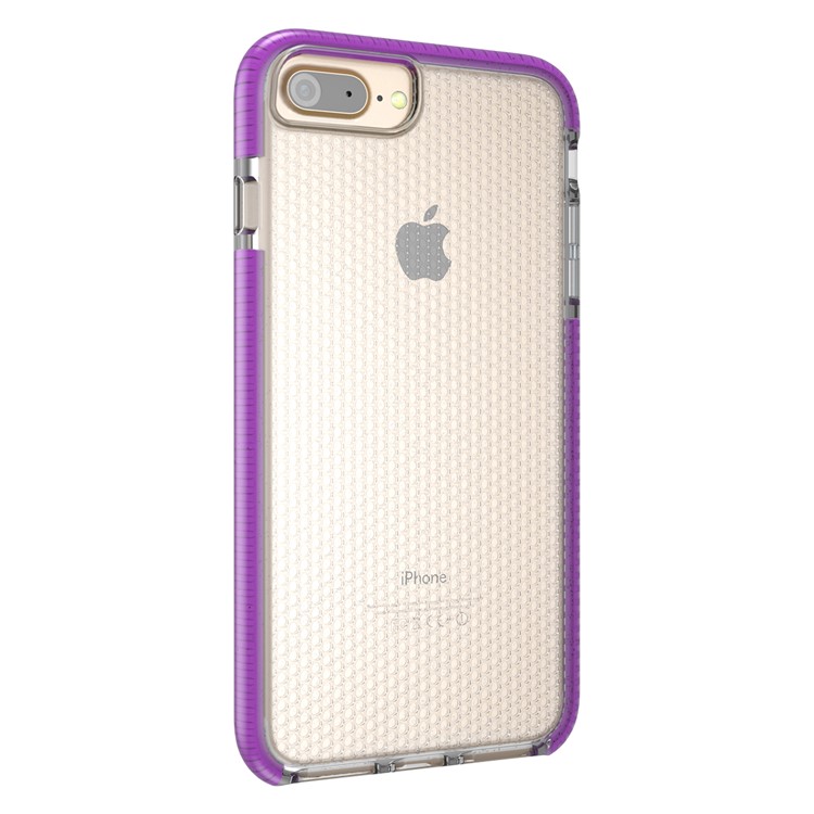 

Basketball Texture TPU Flexible Cell Phone Cover for iPhone 8 Plus / 7 Plus / 6s Plus / 6 Plus 5.5 inch - Purple