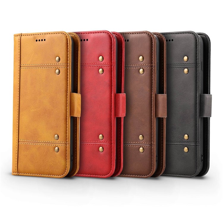 LC.IMEEKE Detachable 2-in-1 PU Leather Wallet Stand TPU Phone Case for iPhone 8 Plus/7 Plus 5.5 inch - Black-15