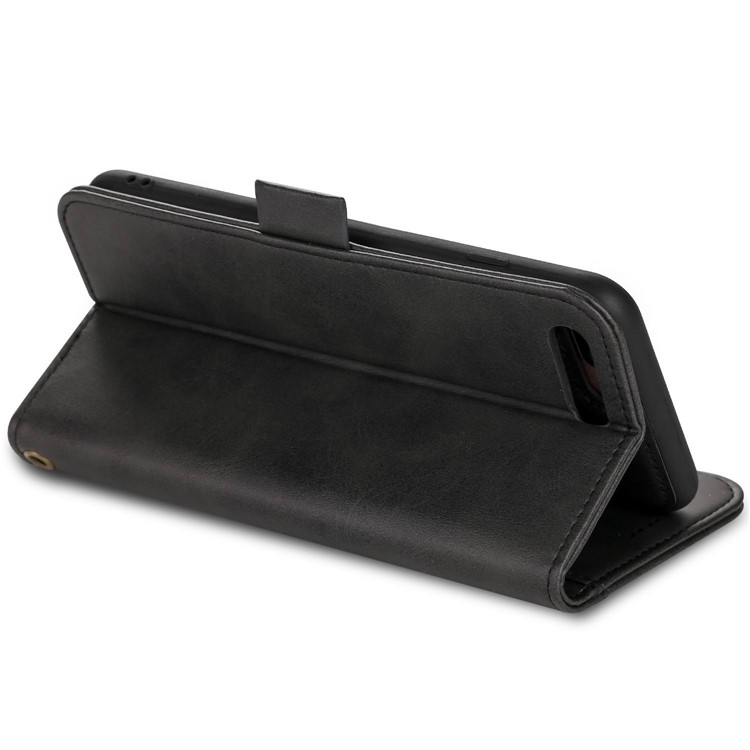 LC.IMEEKE Detachable 2-in-1 PU Leather Wallet Stand TPU Phone Case for iPhone 8 Plus/7 Plus 5.5 inch - Black-6