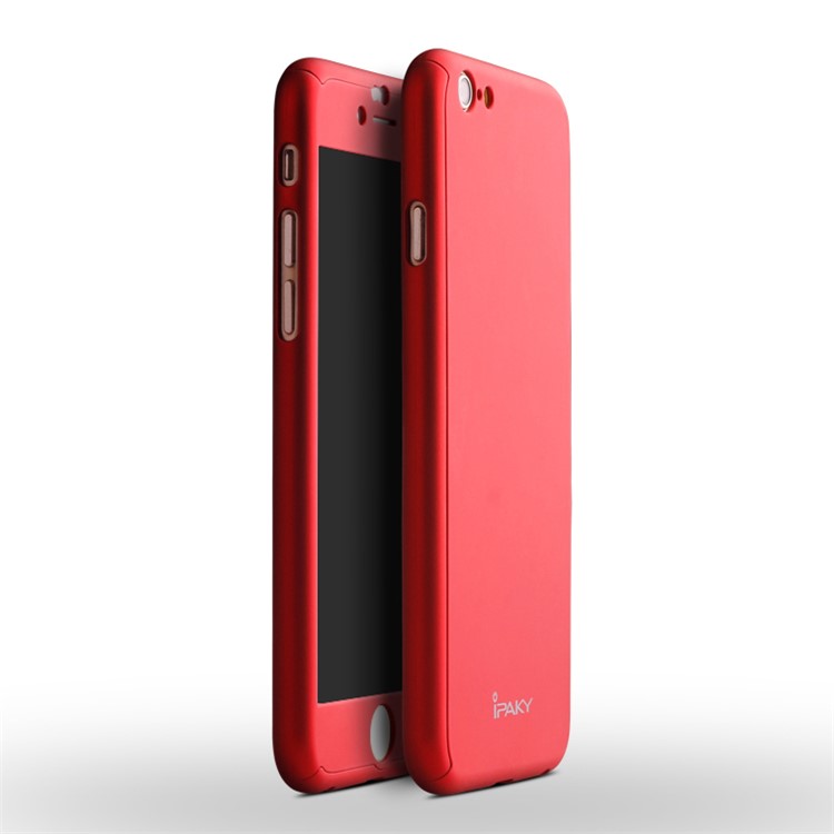 

IPAKY для iPhone 6 4.7 Полную Защиту Жесткого Чехла - красный, iPhone 6 4.7-inch