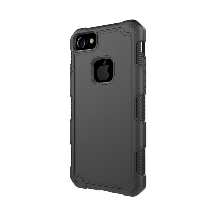 Anti-slip Shockproof PC + TPU Combo Case for iPhone 8 / 7 4.7 inch - Black-3