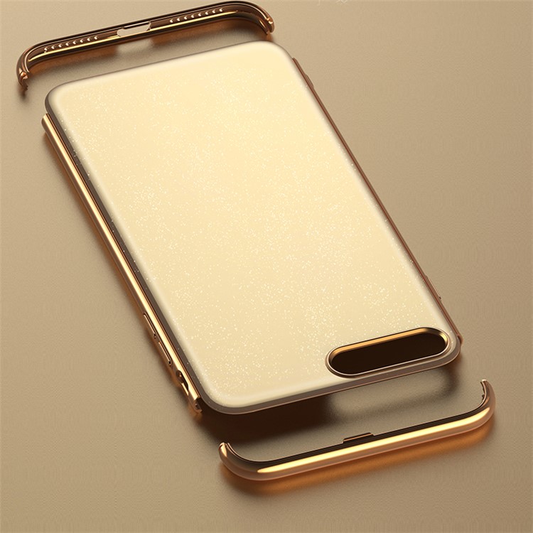 USAMS Glitter Star Series 3-em-1 Cobertura de galvanoplastia de plástico para iPhone 8 Plus / 7 Plus 5.5 inch - ouro-3