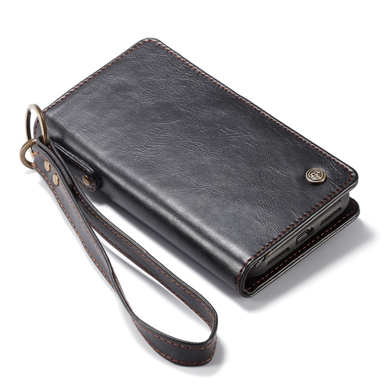 CASEME Estojo De Couro Destacável 2-em-1 Para Carteira De Couro Para Iphone X / 10 5.8 Polegadas - Preto-19