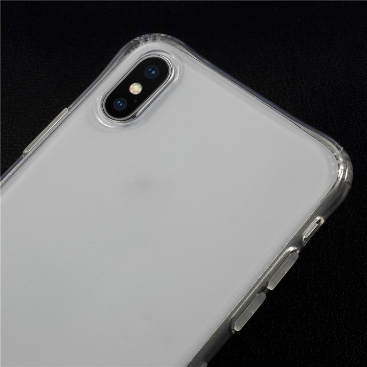 Устойчивый к Падению Корпус Мобильного Телефона TPU Для Iphone X/XS 5,8 Дюйма - Прозрачный