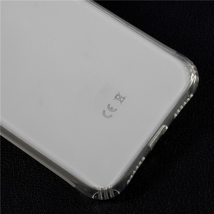 Cas De Téléphone Portable Transparent De TPU De Baisse-chute Pour L'iphone X / Ten 5,8 Pouces - Transparent-4