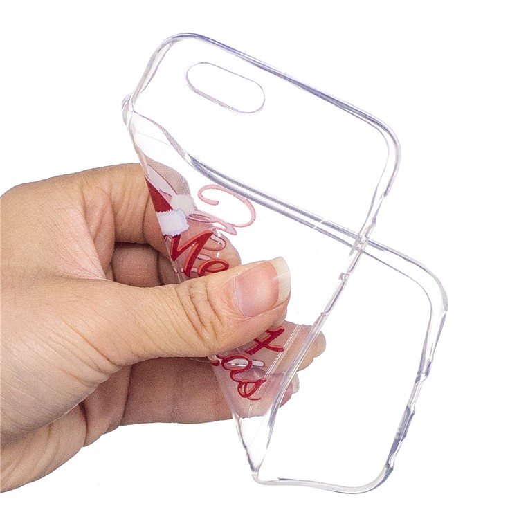 Christmas Pattern Printing TPU Protection Phone Case for 6s/6 - Merry Christmas-4