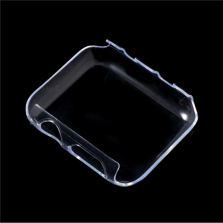 Для Apple Смотреть Серия 3 2 1 42 Мм Прозрачный Жесткий PC Защитный Чехол С Нескользящей Внутренней-2