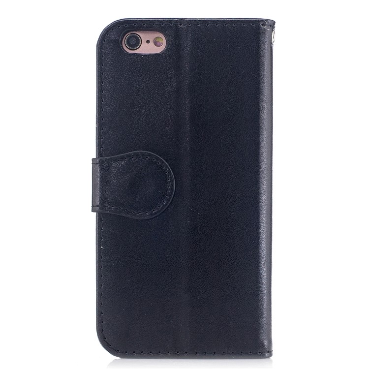 Unicorn Pattern Wallet Stand Leather Case for iPhone 6s / 6 4.7 inch - Dark Blue-2