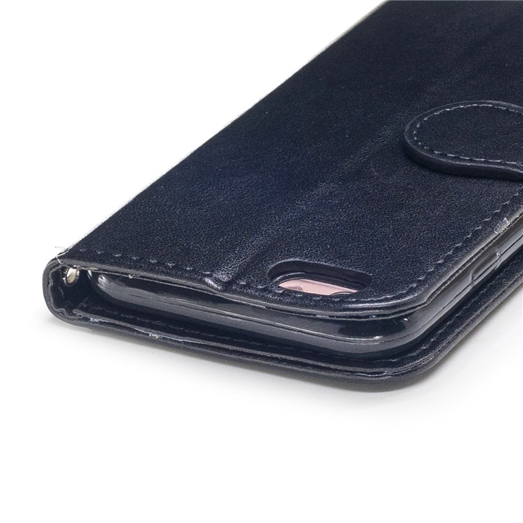 Unicorn Pattern Wallet Stand Leather Case for iPhone 6s / 6 4.7 inch - Dark Blue-6