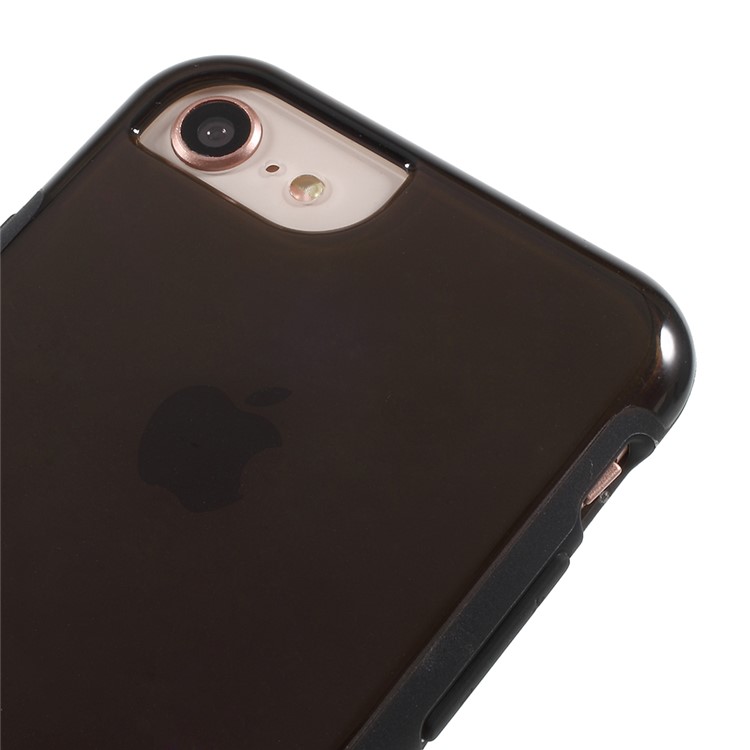 PC + TPU Hybrid Back Phone Shell for iPhone 8/7/6s/6 - Black-3