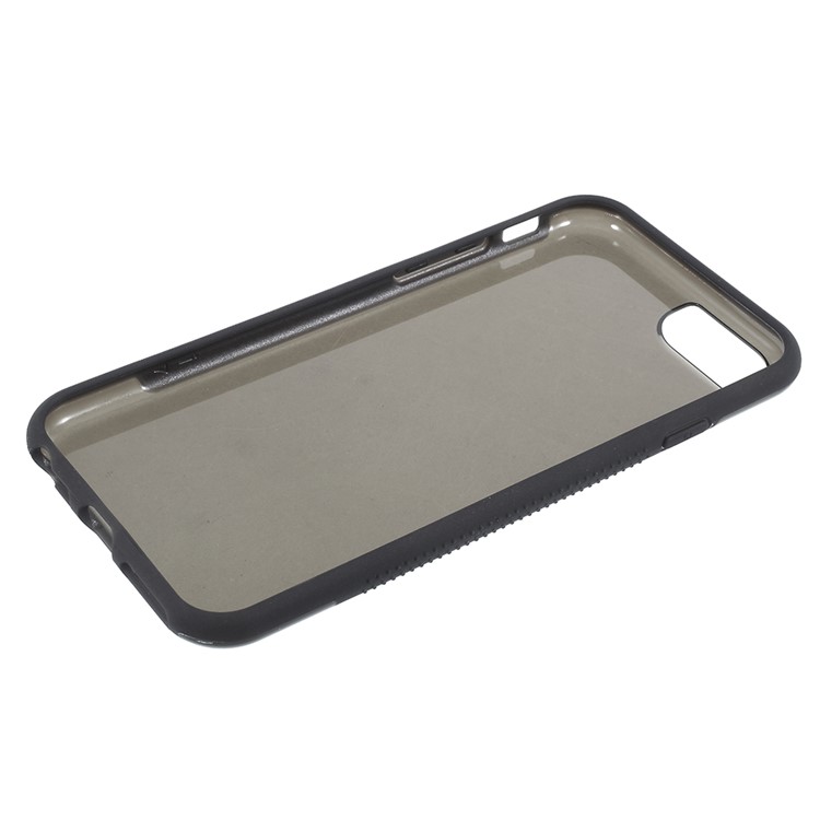 PC + TPU Hybrid Back Phone Shell for iPhone 8/7/6s/6 - Black-5