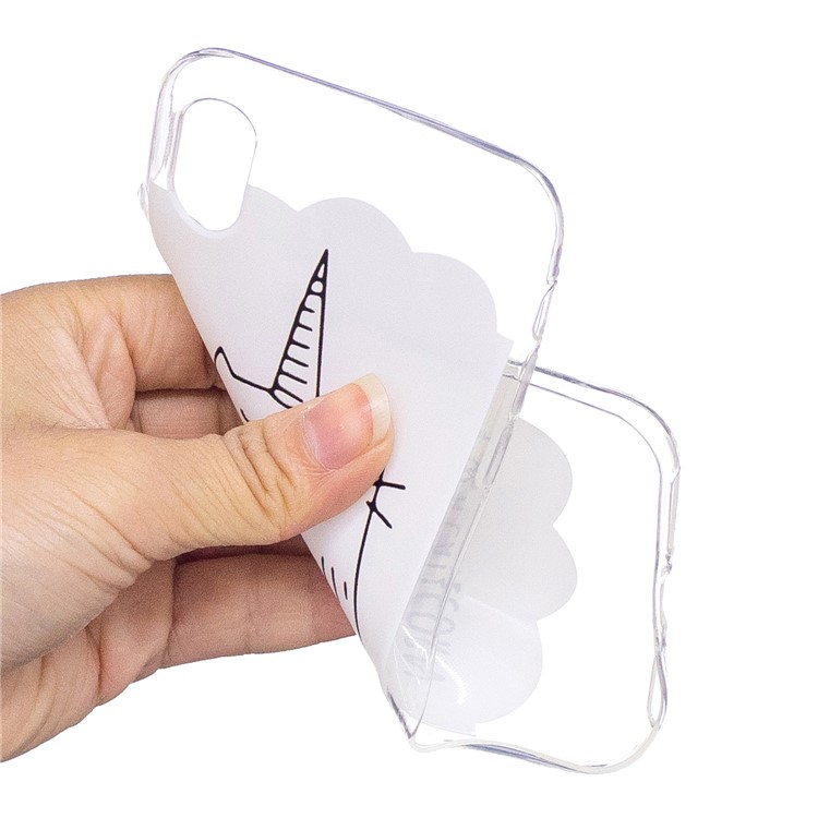 Musterdruck TPU Handy Fall Für Iphone X - Cartoon-Muster-4