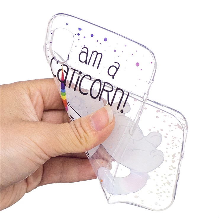 Musterdruck TPU Shell Cover Case Für IPhone X - Entzückender Cartoon-4