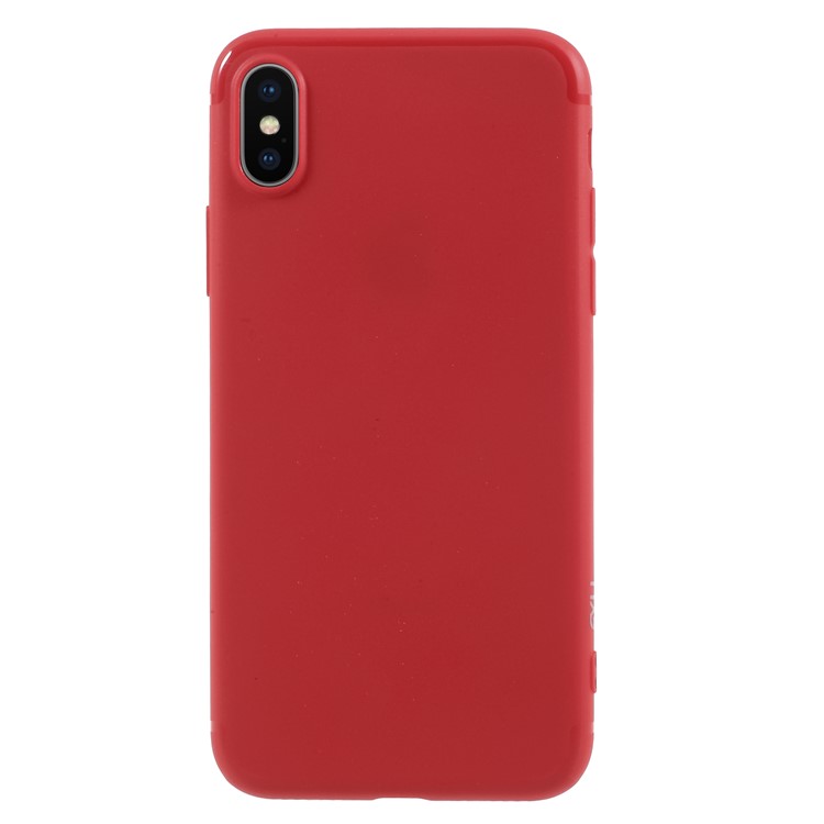NXE for iPhone X (Ten) Soft Slim TPU Mobile Cover - Red-2