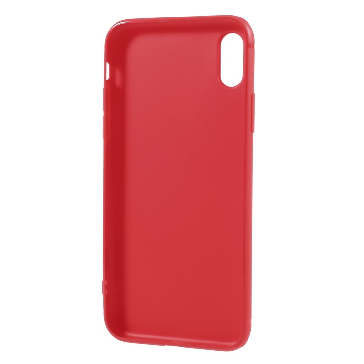 NXE for iPhone X (Ten) Soft Slim TPU Mobile Cover - Red-3