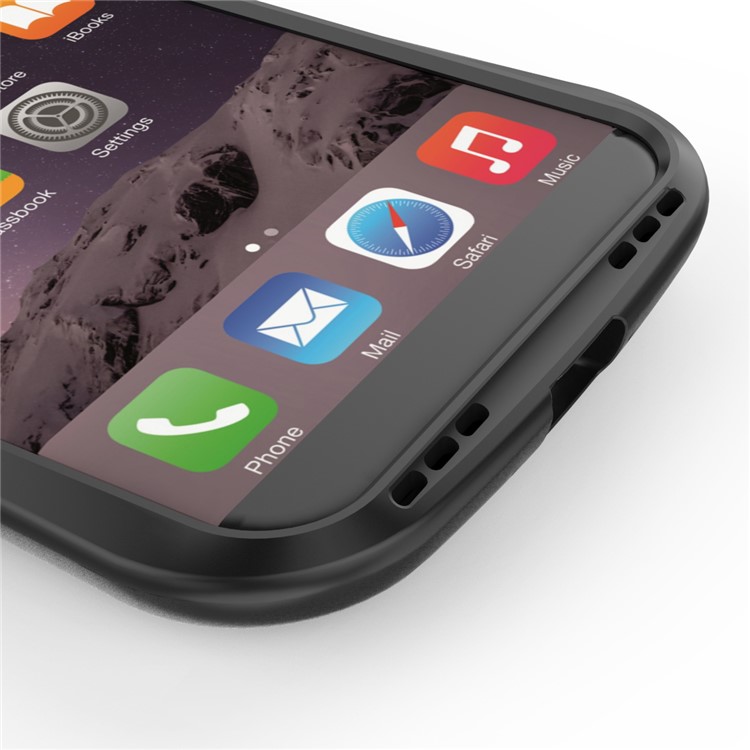 Sports Shoe Sole Texture Soft TPU Case for iPhone X - Black-5