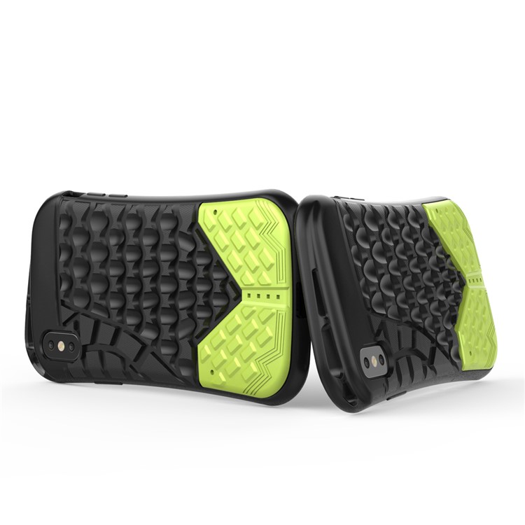 Sports Shoe Sole Texture Soft TPU Case for iPhone X - Black-7