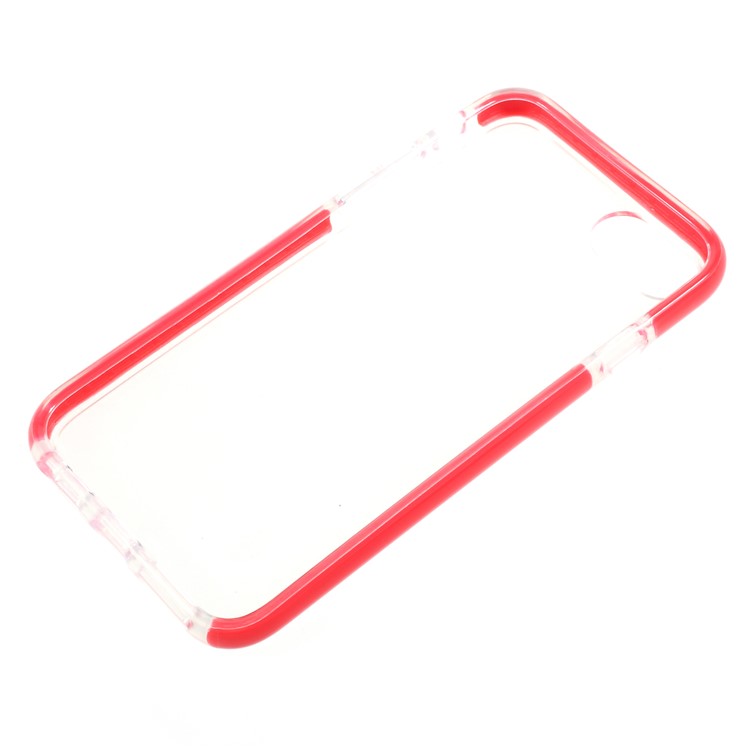 Bi-color Drop-proof TPU Phone Case for iPhone 8 / 7 / 6s / 6 - Red-3