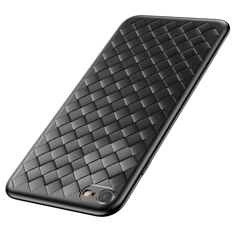 BASEUS BV Woven Texture Soft TPU Back Case for iPhone 6s/6 - Black-3
