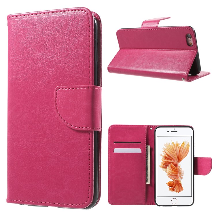 

Wallet Leather Cover Case for iPhone 6s Plus/6 Plus - Rose