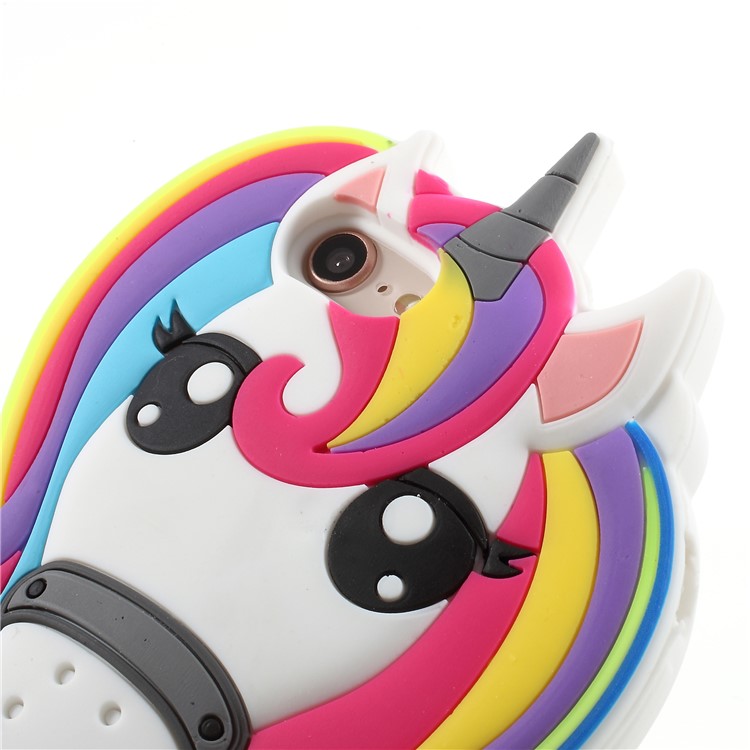 3D Unicorn Pattern Soft Silicone Case for iPhone 8/7-4