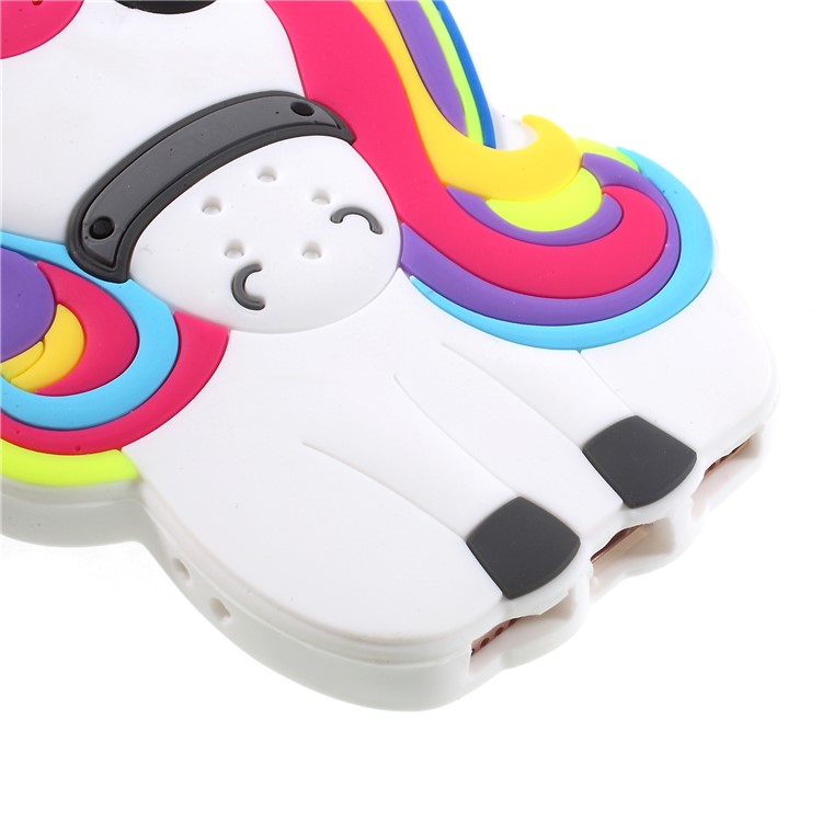 3D Unicorn Pattern Soft Silicone Case for iPhone 8/7-5