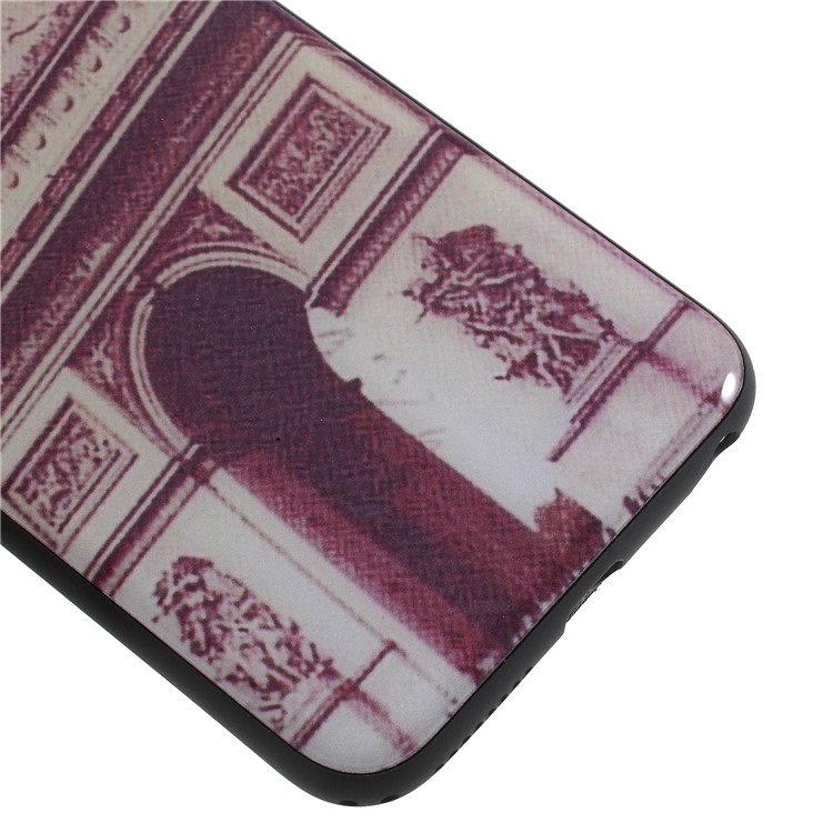 Patterned PC + TPU Hybrid Case (Built-in Magnetic Holder Metal Sheet) fo iPhone 6s Plus / 6 Plus - Triumphal Arch-5
