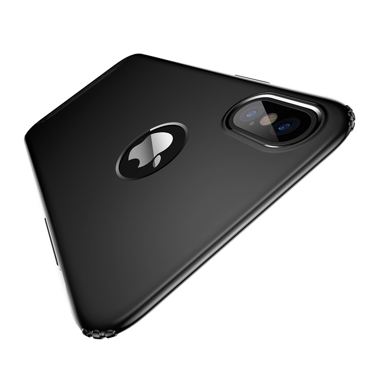 BASEUS Anti-fingerprint Matte TPU Mobile Phone Case for iPhone X/10 5.8 inch - Black-3
