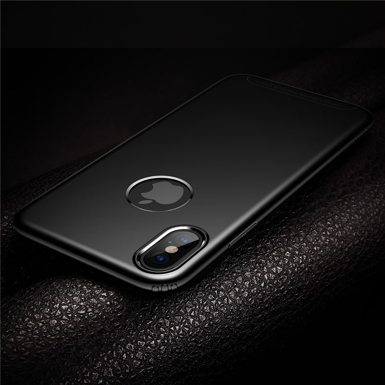 BASEUS Anti-fingerprint Matte TPU Mobile Phone Case for iPhone X/10 5.8 inch - Black-8