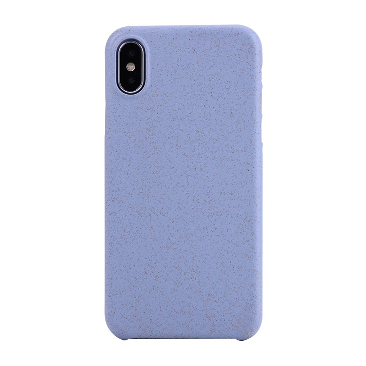 

Anti-fingerprint Slim Environmental PC Shell for iPhone X - Blue