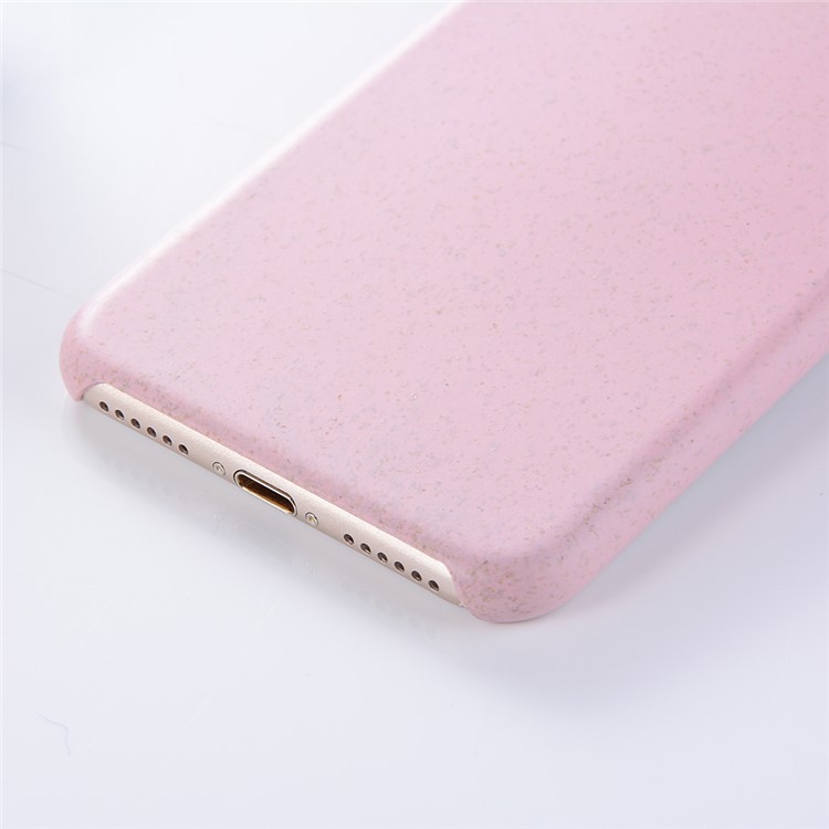 Wheat Fiber Hard Shell Case for iPhone 8/7 - Pink-3